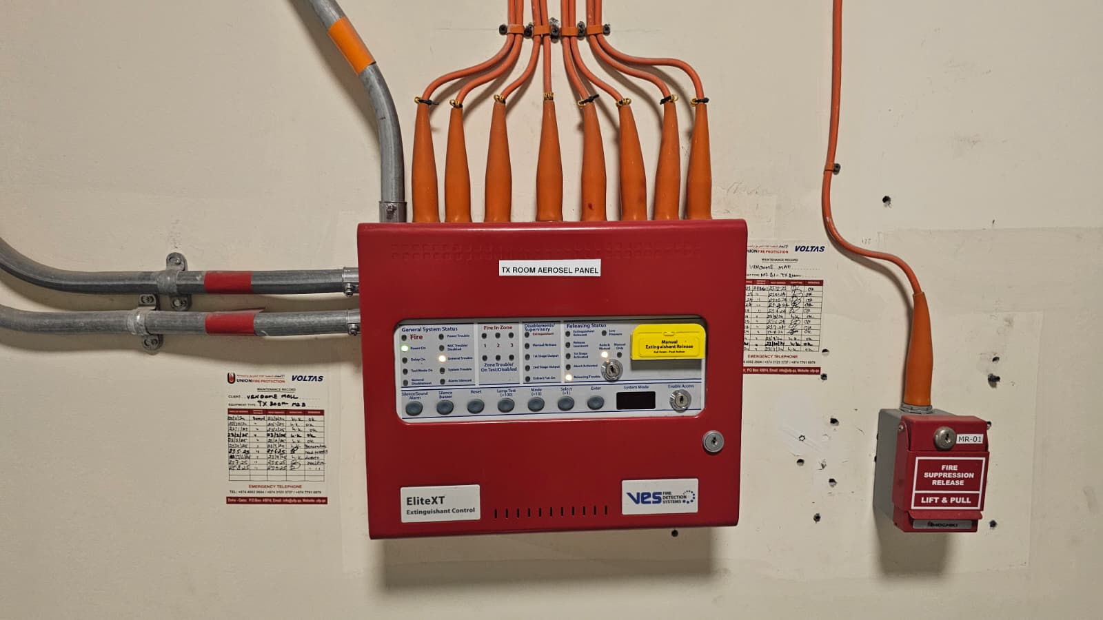 Fire alarm installation